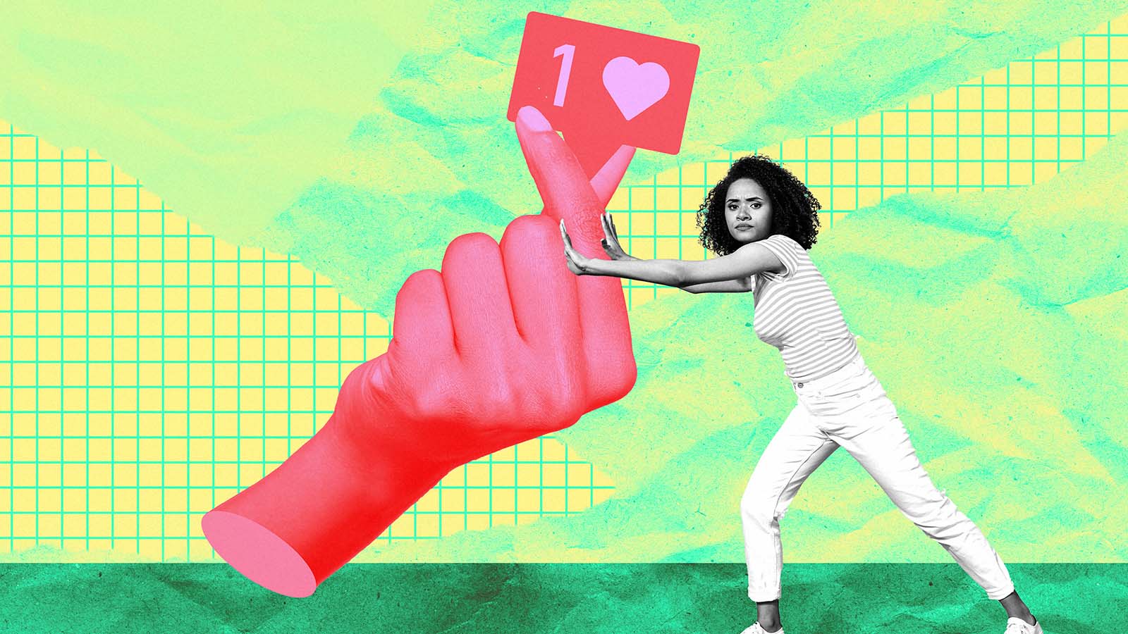 gesto de rejeição a influenciadores digitais