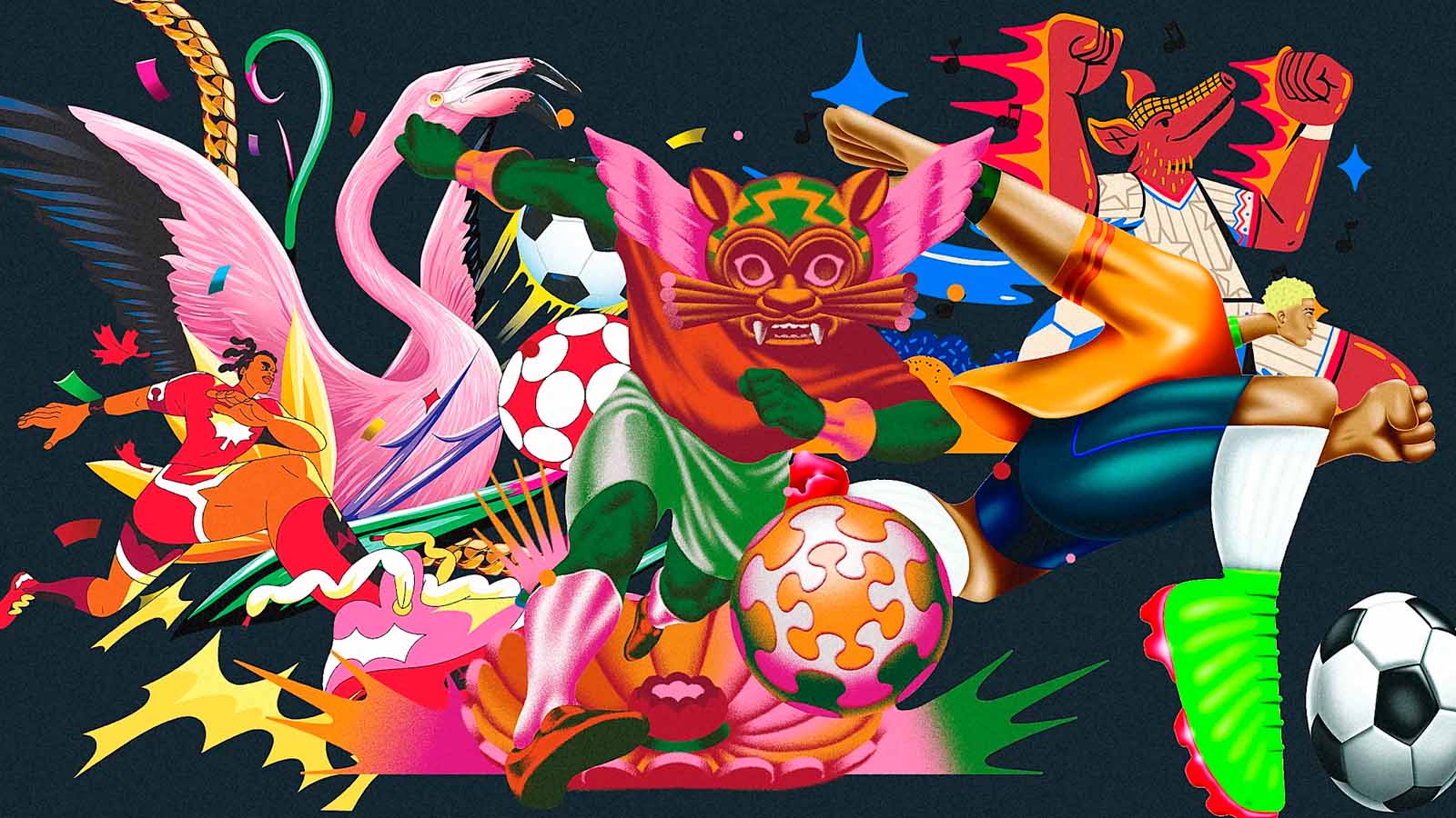 Visa aposta em arte para a Copa 2026