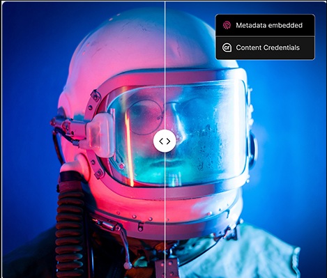 tecnologia de identifica&ccedil;&atilde;o de  imagens geradas por  IA criada pela Steg.AI