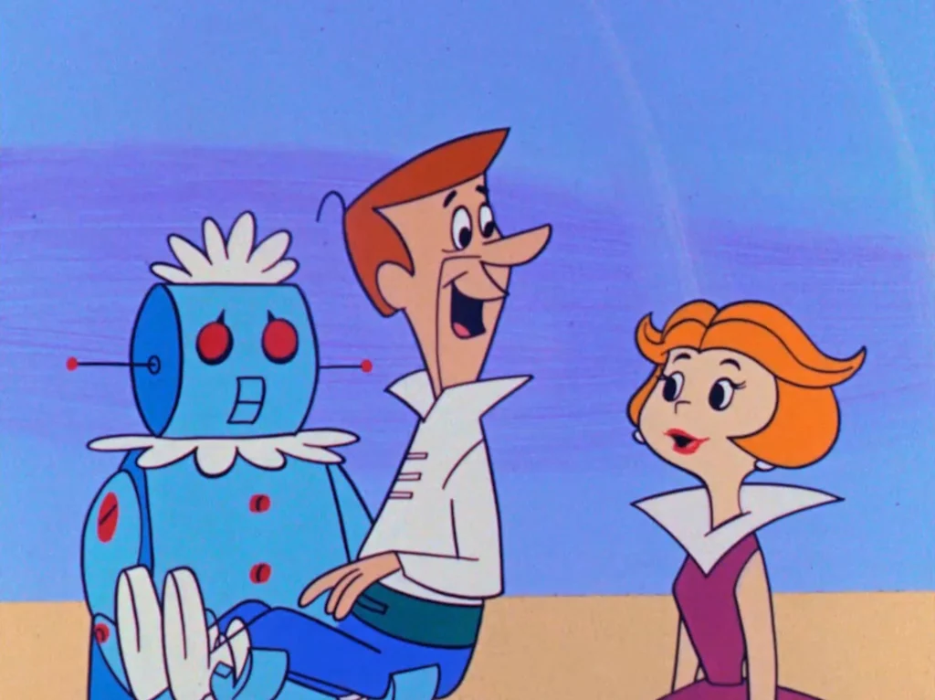 Rosie, empregada rob&oacute;tica do desenho animado "Os Jetsons"