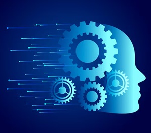 imagem estilizada representando uma superintelig&ecirc;ncia artificial