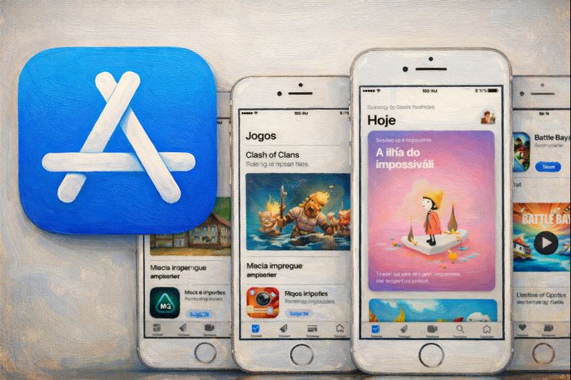 App Store tela