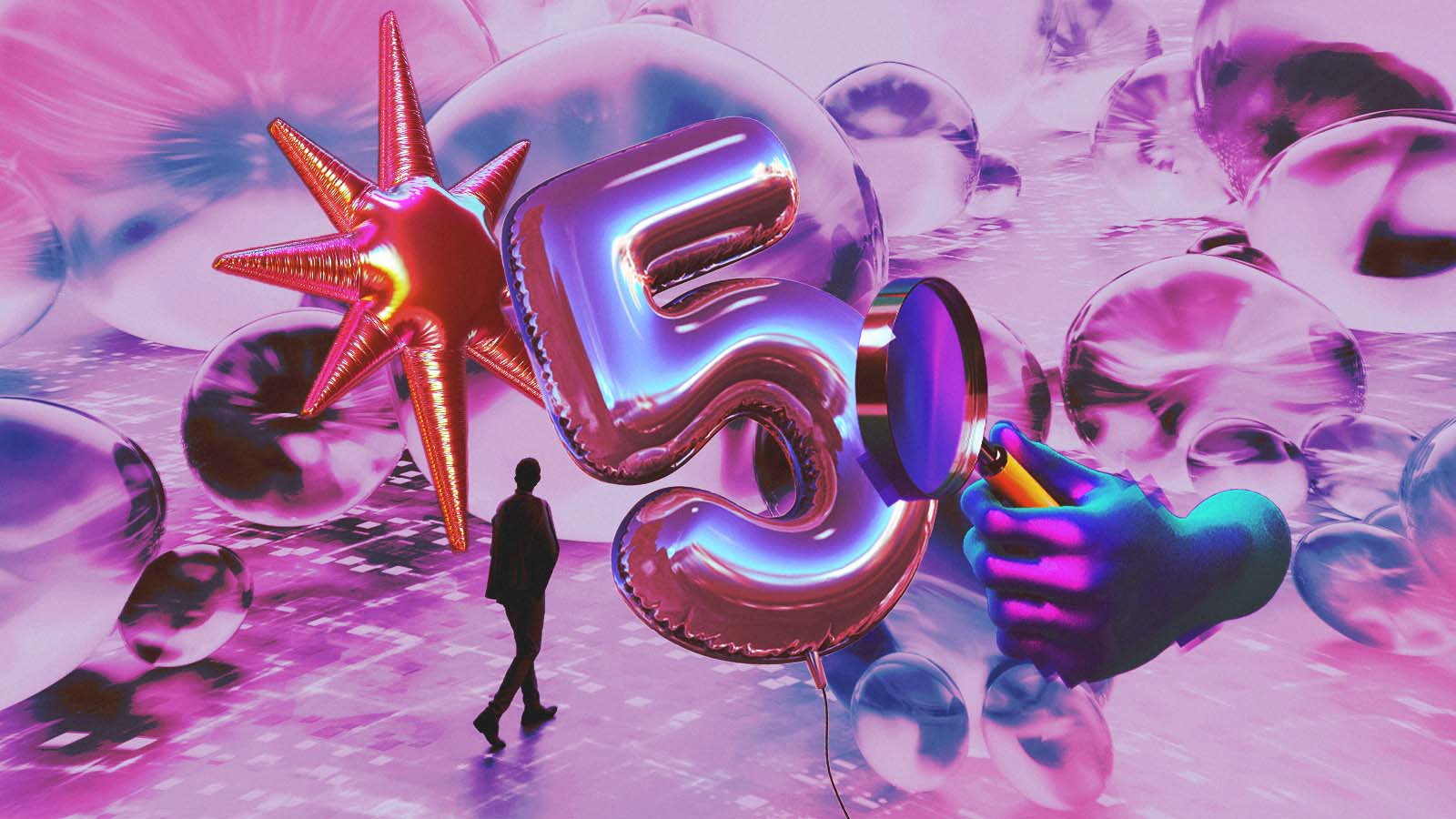 imagem alusiva aos 5 anos Fast Company Brasil