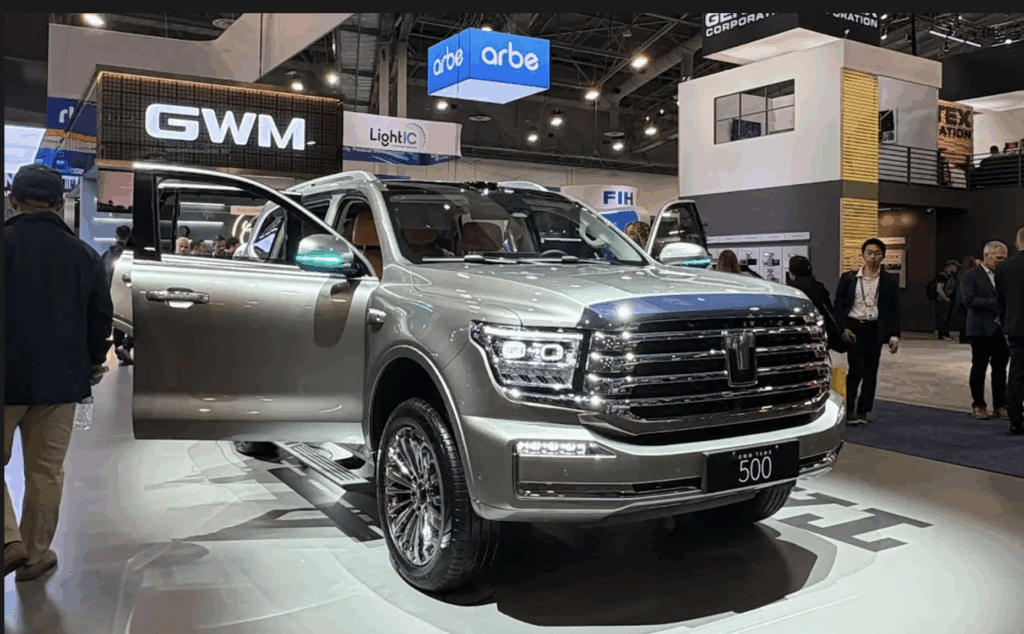 Modelo da GWM, apresentado na CES 2026