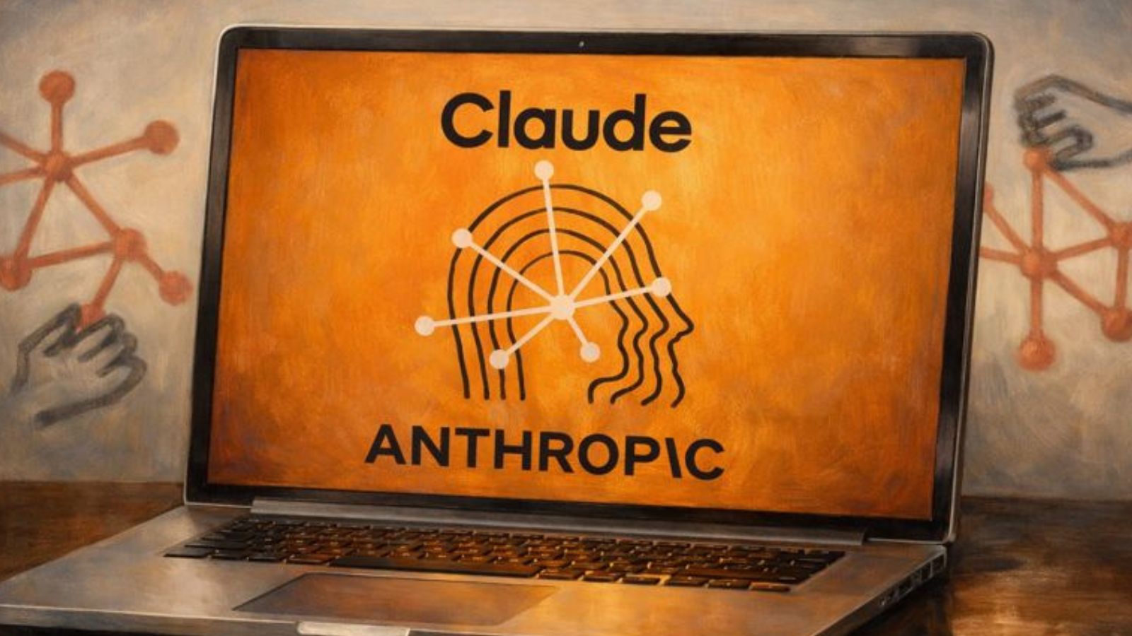 Tela do Anthoropic em notebook