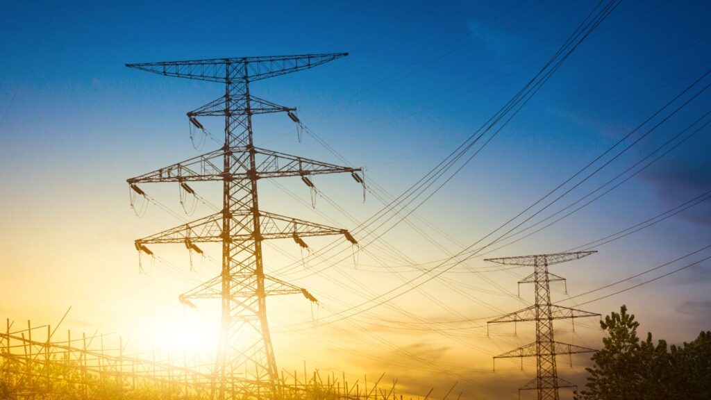 Poste de energia el&eacute;trica