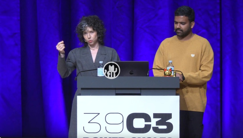 Meredith Whittaker e Udbhav Tiwari, do Signal