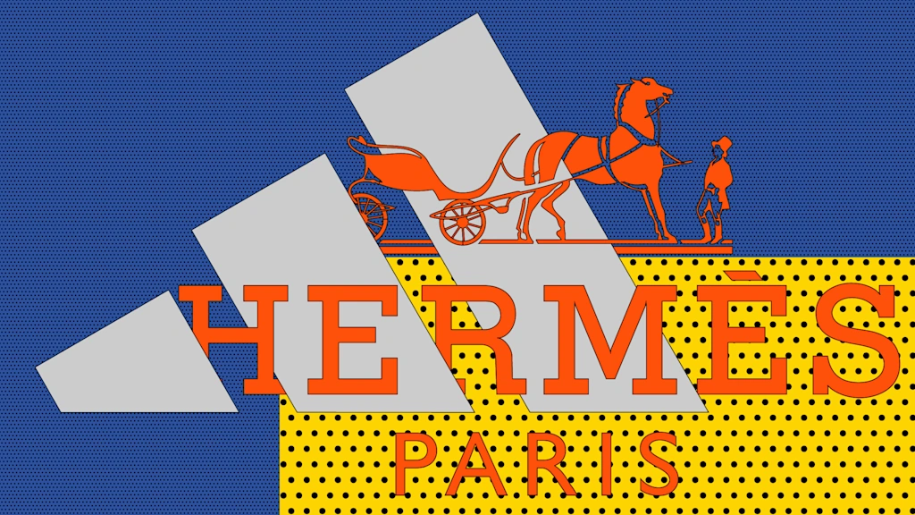 collabs com colagem dos logotipos das marcas Hermes e Adidas