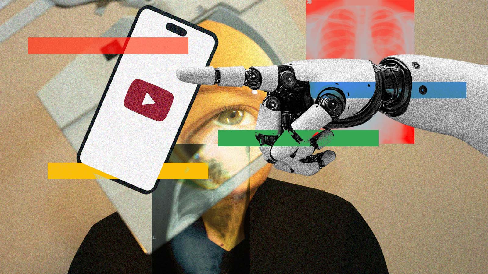 uso de conteúdos do YouTube para treinar inteligência artificial sobre temas médicos