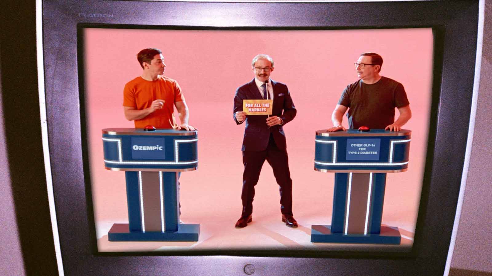 Ozempic lança campanha inspirada no clássico “Mac vs. PC”