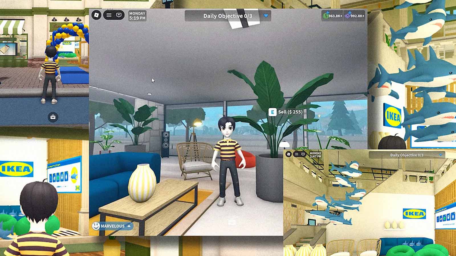 Ikea cria pop-up no Roblox para entender a Geração Alpha