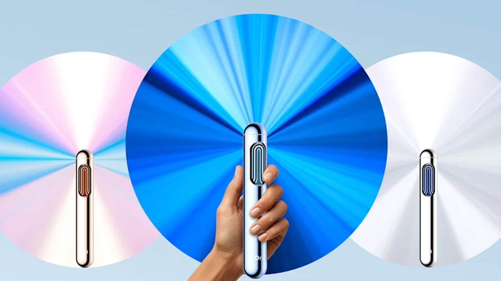 guarda-chuva em formato cilíndrico da marca Ori