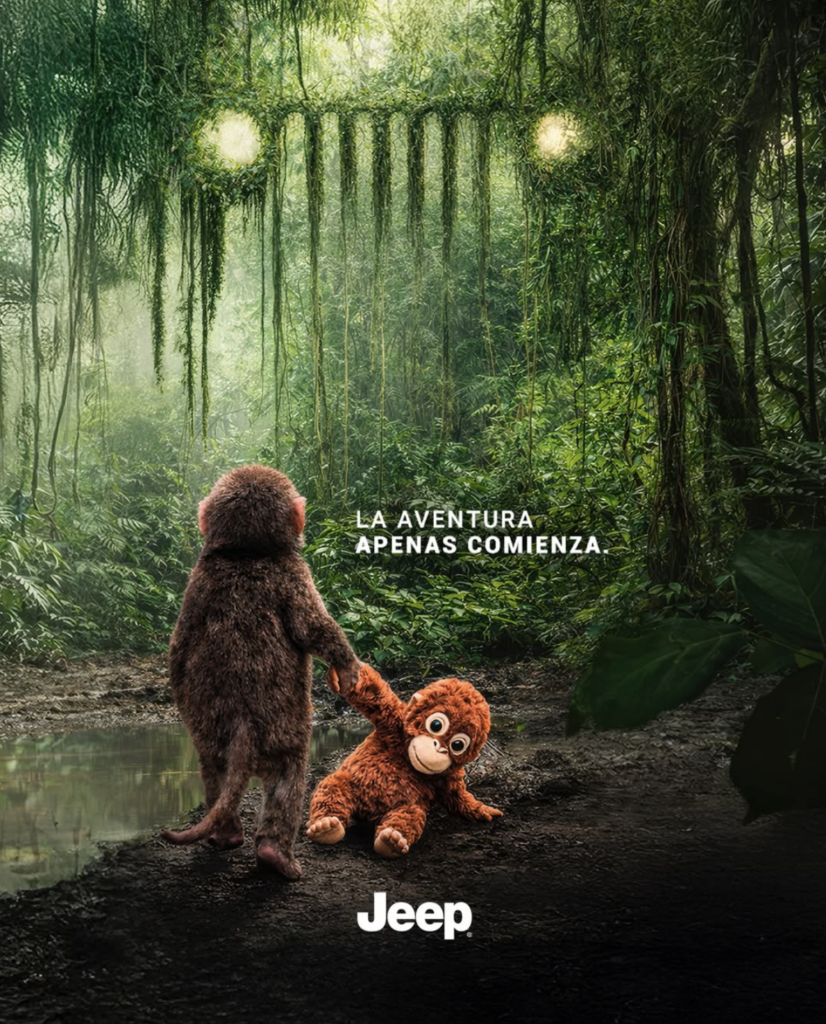 Sobre rodas. Campanha da marca Jeep no Peru levou Punch de volta à floresta.(https://www.instagram.com/p/DVAIdRmjOJB/)