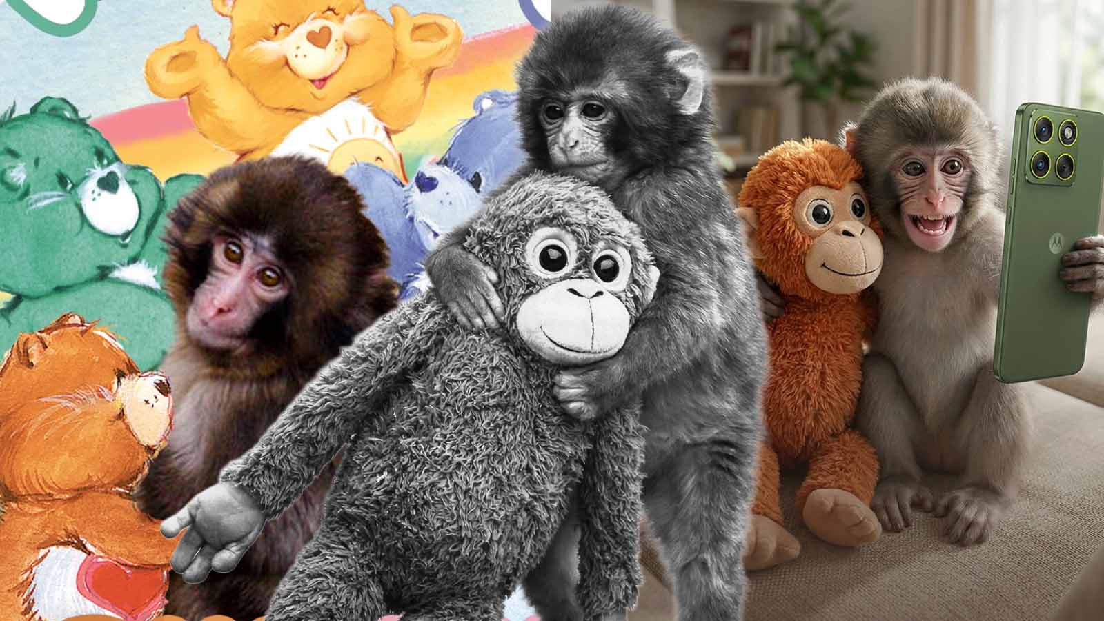 Punch - Um macaquinho e sua pelúcia na mira do marketing