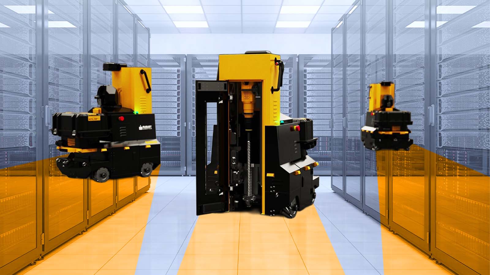 Robô reduz de meses para dias prazo de obras em data centers