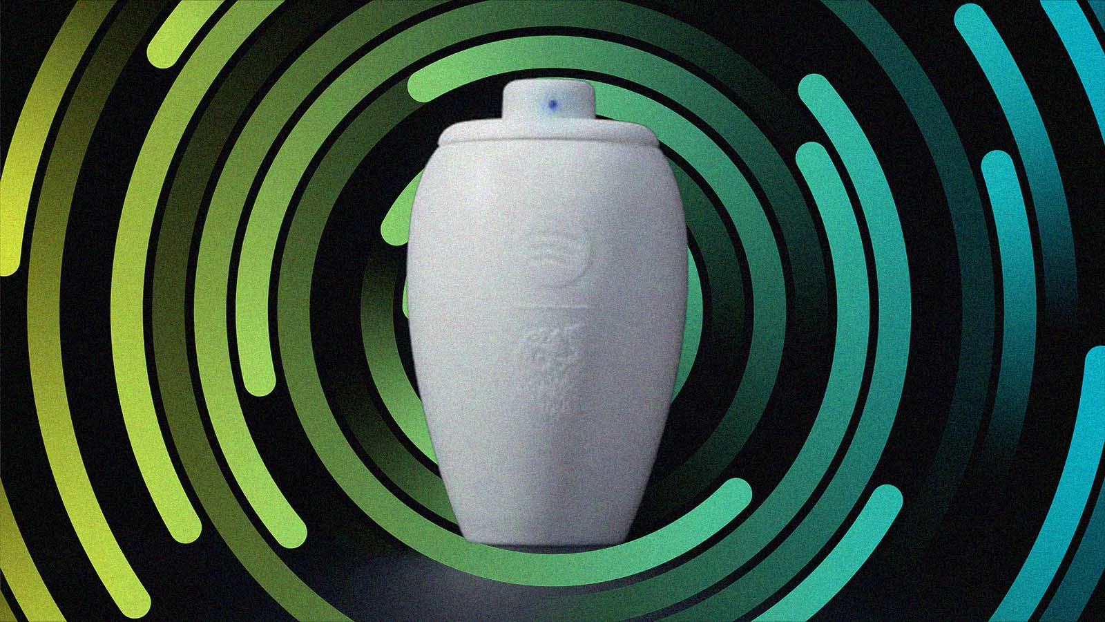 Música para mortos? Spotify e Liquid Death criam urna com playlist eterna