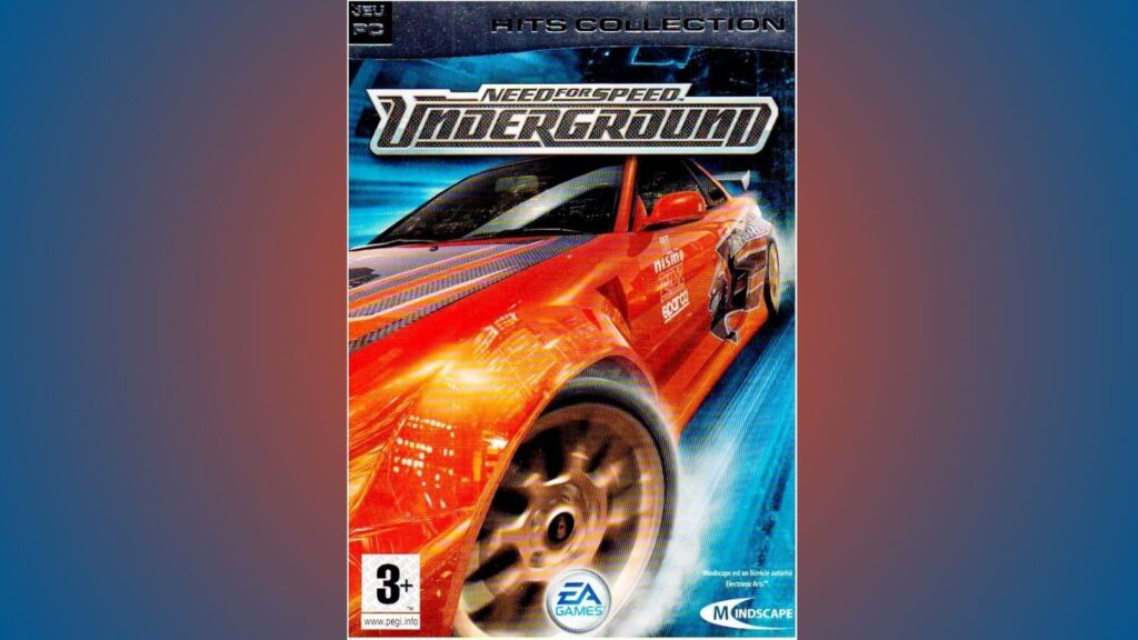 POSTER DO JOGO  NEED FOR SPEED UNDERGROUND