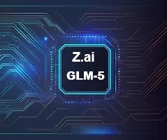 logotipo do modelo de linguagem GLM-5, da chinesa Z.ai
