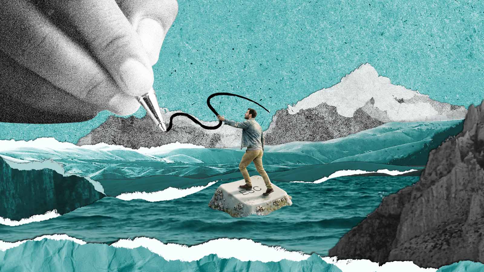 nostalgia de textos escritos à mão