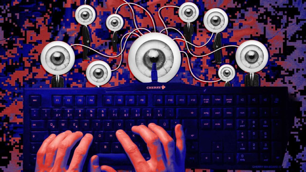 sistema de vigil&acirc;ncia e monitoramento pela internet
