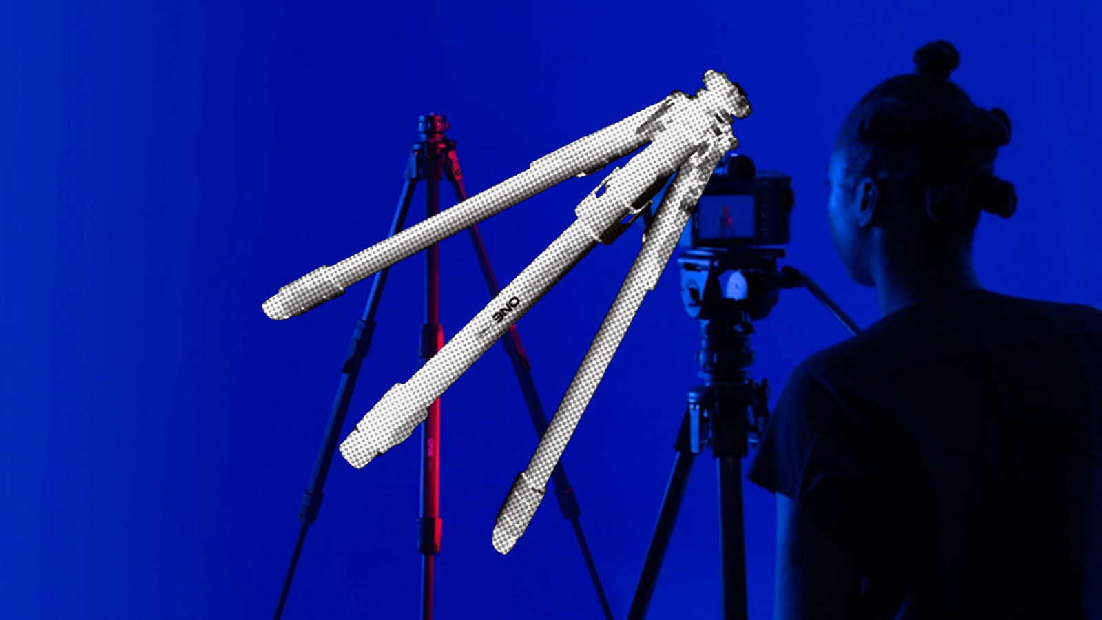 tripé para celular da marca Manfrotto