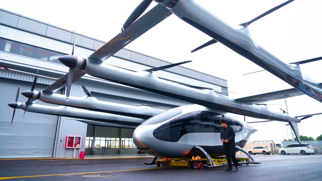 Avião elétrico chinês Matrix