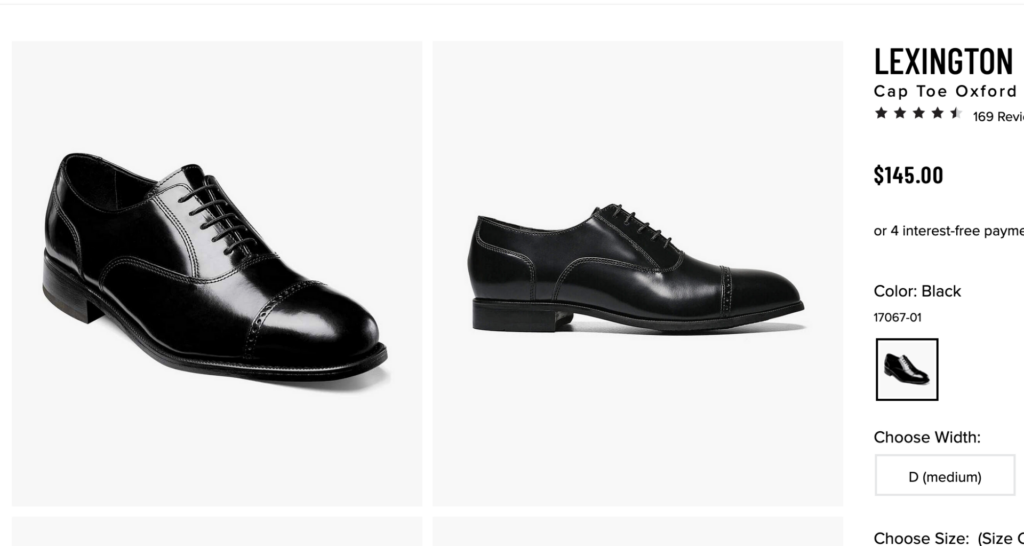 o modelo de sapato da Florsheim que Trump usa e distribuiu de presente &agrave; parte da equipe. Entre os presenteados, Marco Rubio.