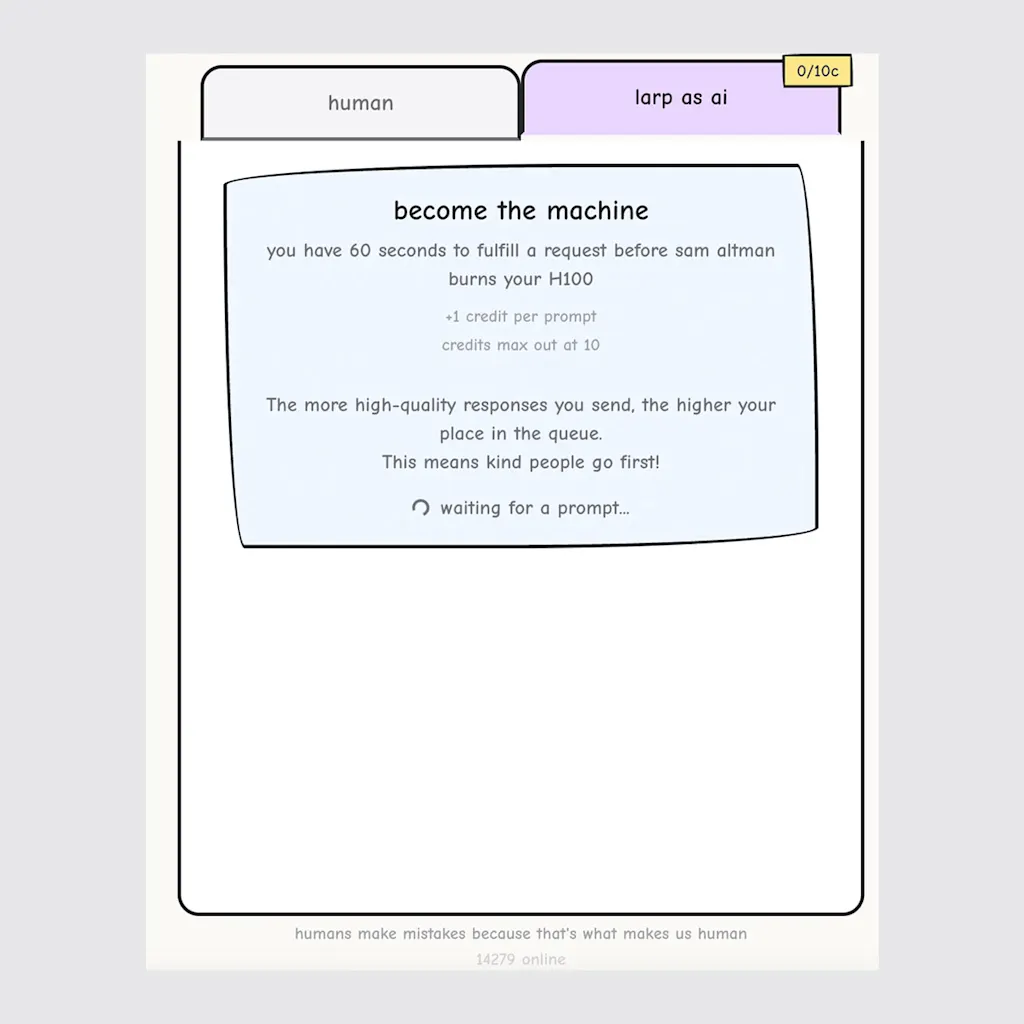 “Your AI slop bores me”, site de "IA humana"