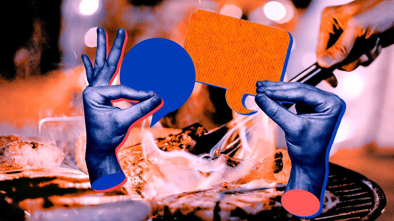 A picanha, a guerra e o diálogo como resistência