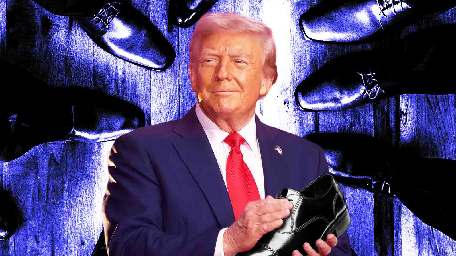 Marca de sapatos de Trump vira meme nas redes