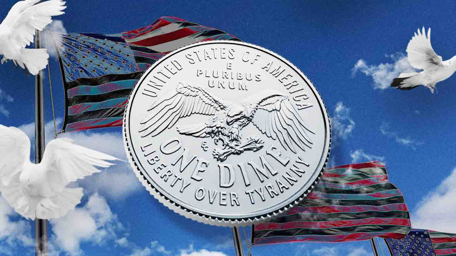 Nova moeda dos EUA não tem símbolo da paz no governo Trump