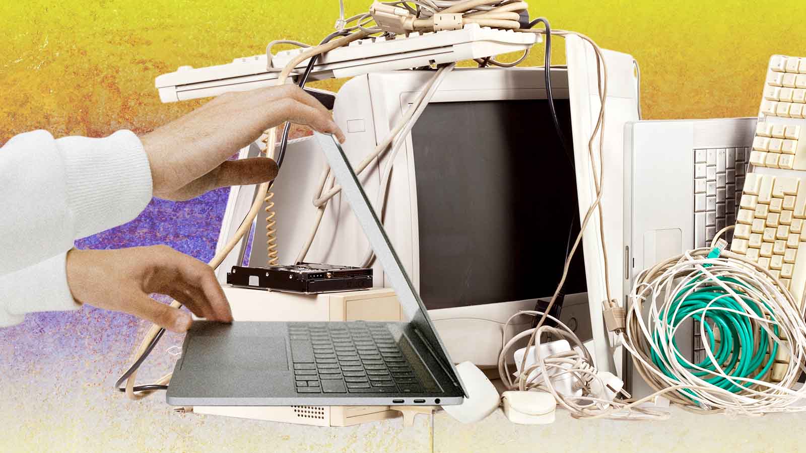 HP transforma lixo eletrônico de PCs em cobre para novos laptops