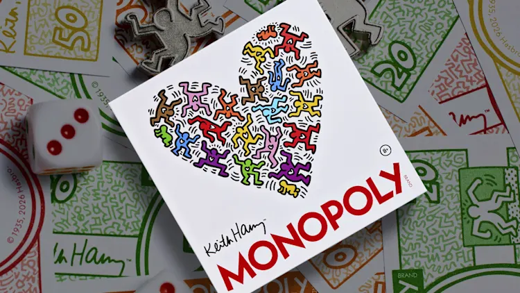 vers&atilde;o do jogo Monopoly em homenagem ao artista Keith Haring