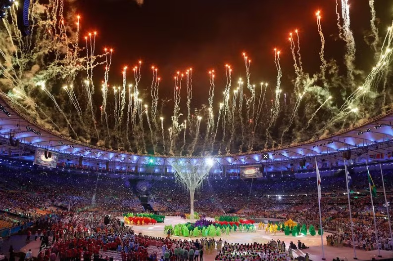 Abertura das Olimp&iacute;adas Rio 2016