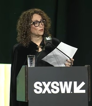 apresentação de Amy Webb no SXSW 2026