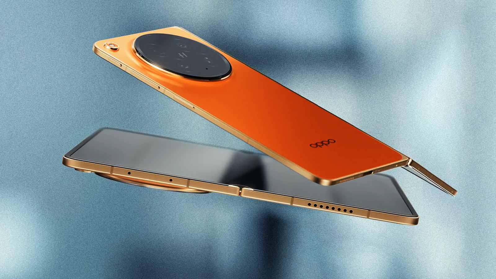 celular dobrável da marca Oppo