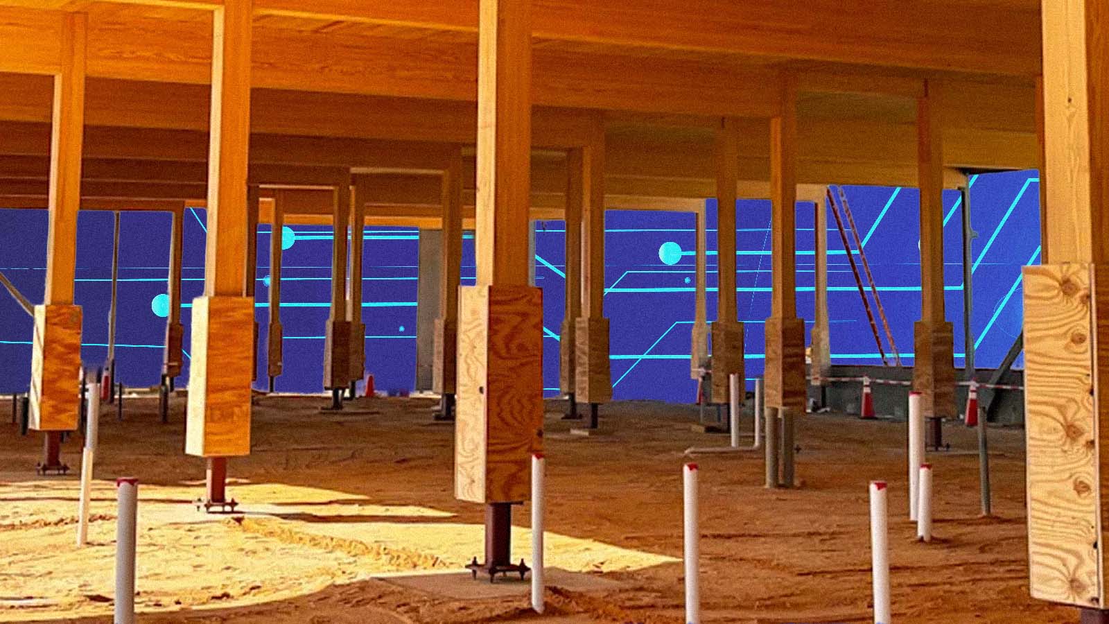 uso de madeira na construção de data centers