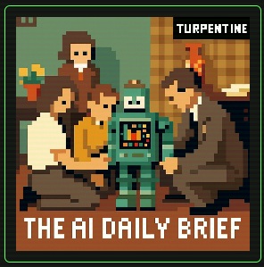 capa do podcast sobre inteligência artificial "The AI Dailly Brief"