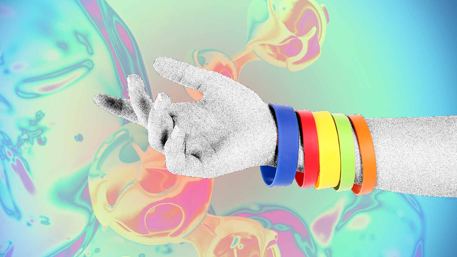 pulseira que detecta produtos químicos no ar