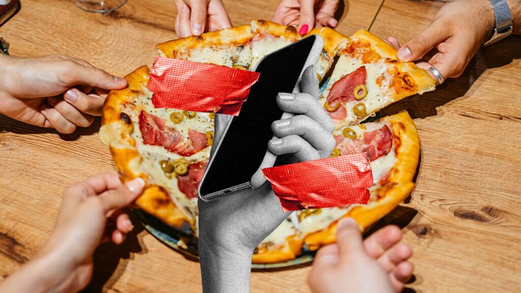 restaurantes sem celular