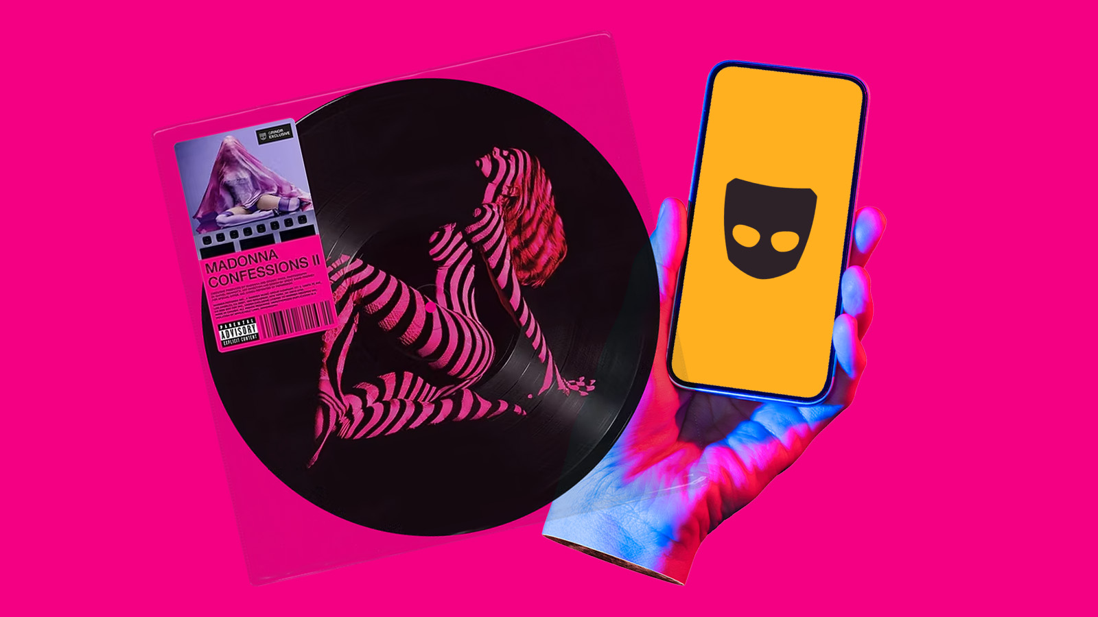 Madonna usa aplicativo Grindr para lançar novo disco