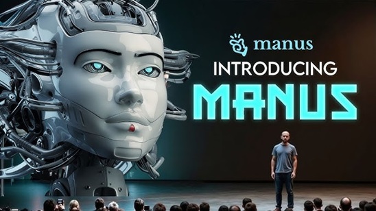 evento de lan&ccedil;amento do agente de IA Manus