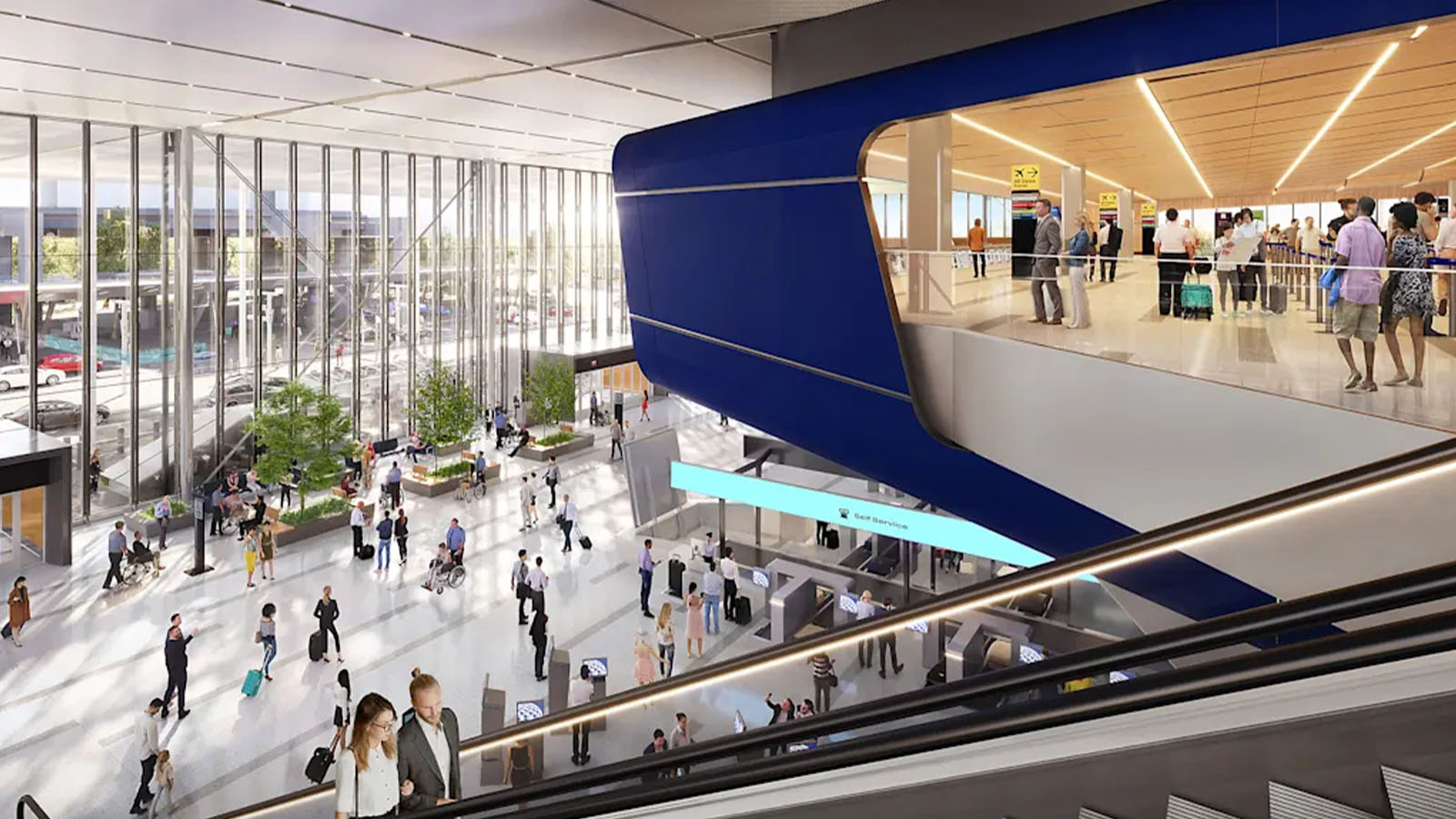 Aerporto Intercontinental George Bush em Houston, Texas