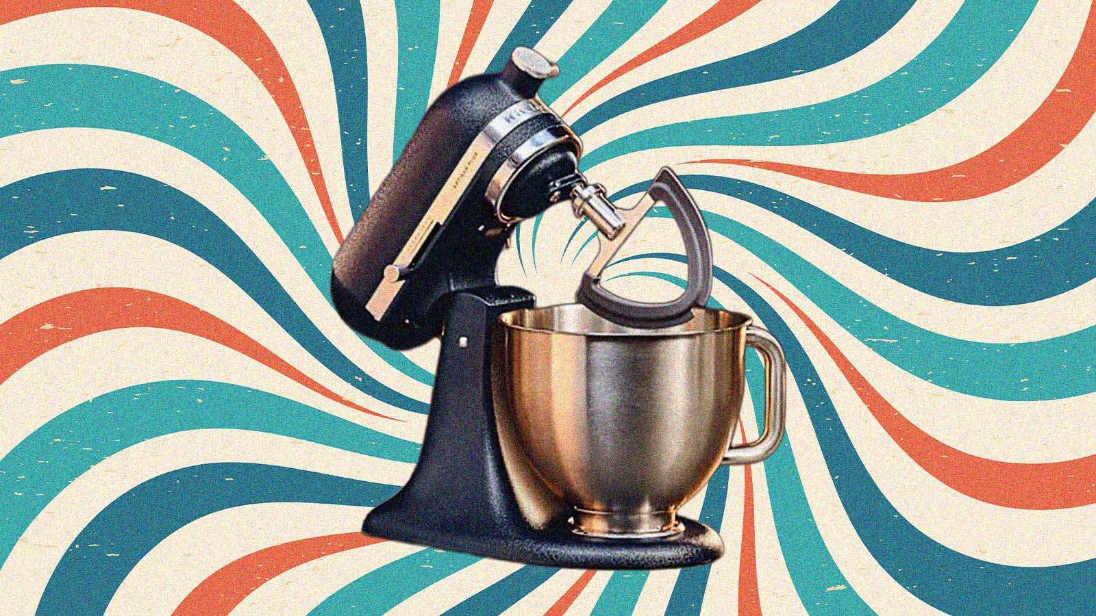 novo design da batedeira da marca KitchenAid