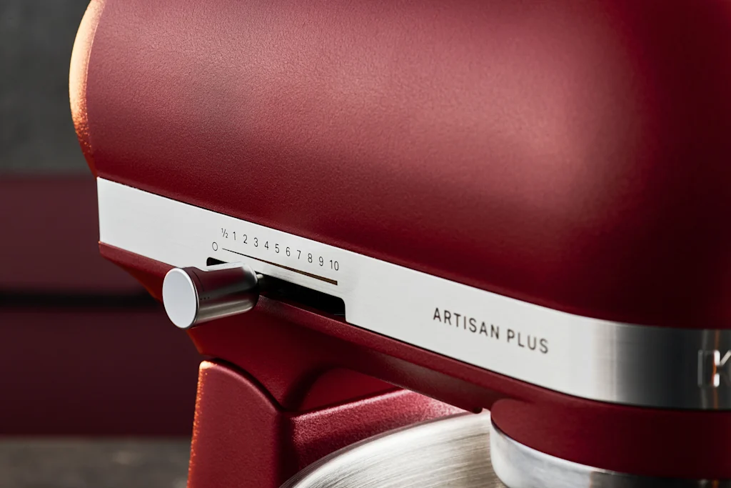 controle de velocidade da batedeira da marca KitchenAid