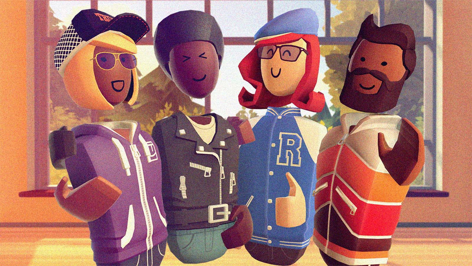 personagens do game Rec Room