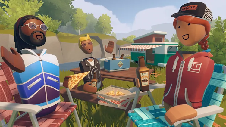 personagens do game Rec Room