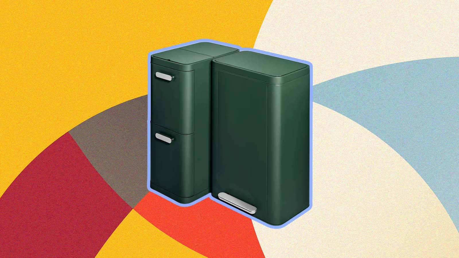 lixeira estilosa da marca Caraway