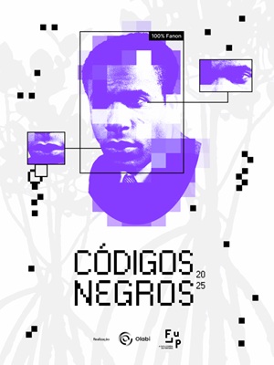 cartaz da edi&ccedil;&atilde;o 2025 do evento  C&oacute;digos Negros