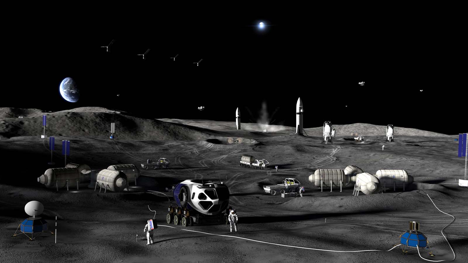 NASA tem plano para criar uma “cidade” na Lua